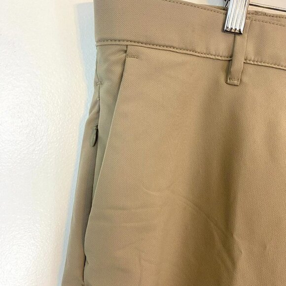 Banana Republic Performance Chino Pants Men's Size 40x30 Polyester Khaki NEW - Picture 7 of 15
